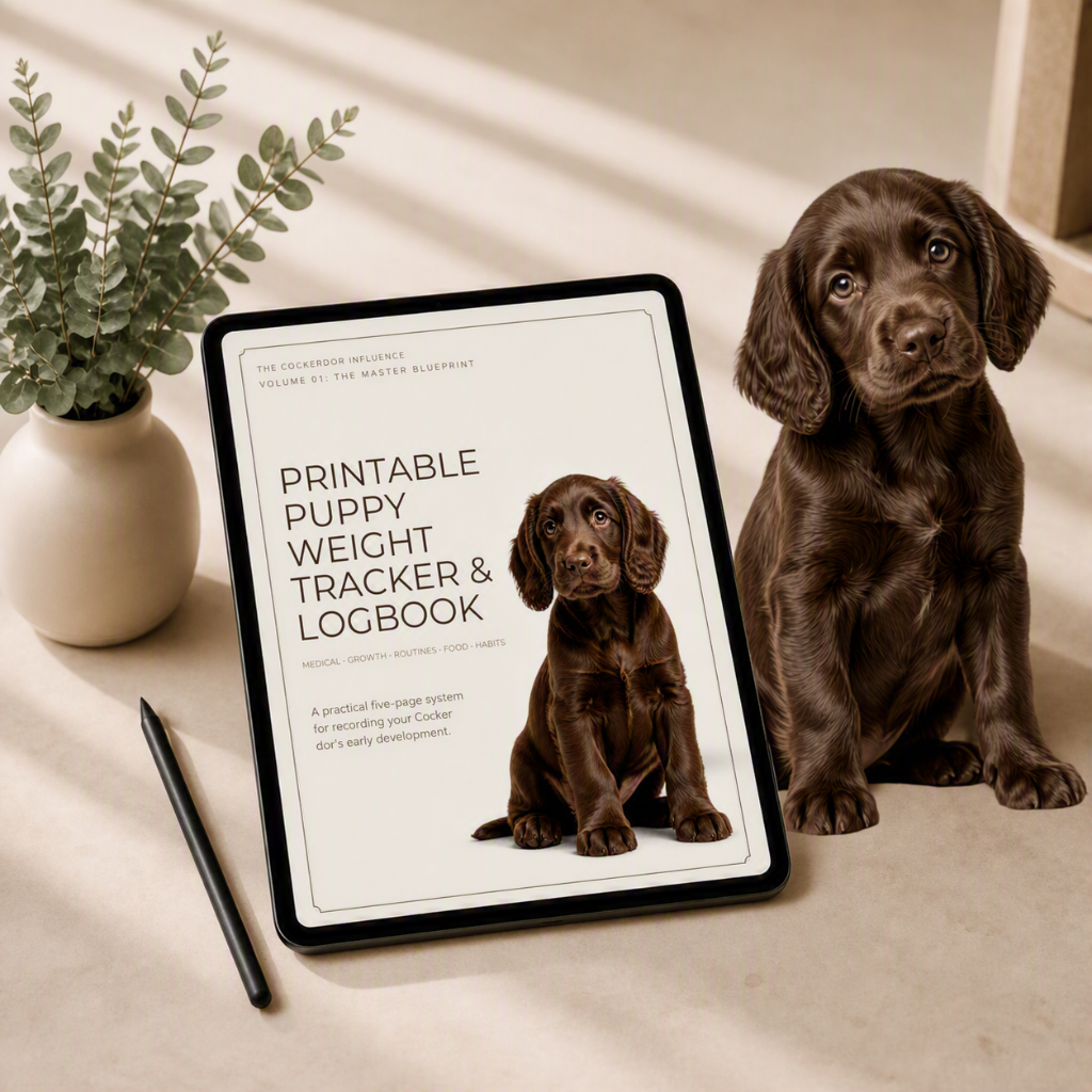 Printable Puppy Growth Tracker | Weight, Medical, Food Log (PDF)