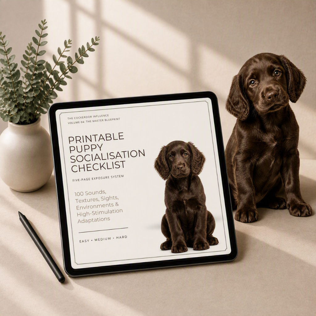 Printable Puppy Socialisation Checklist | 100 Milestone Exposures (PDF)