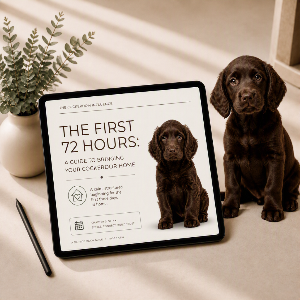 The First 72 Hours Protocol Guide | Puppy Home Transition (Digital Download)