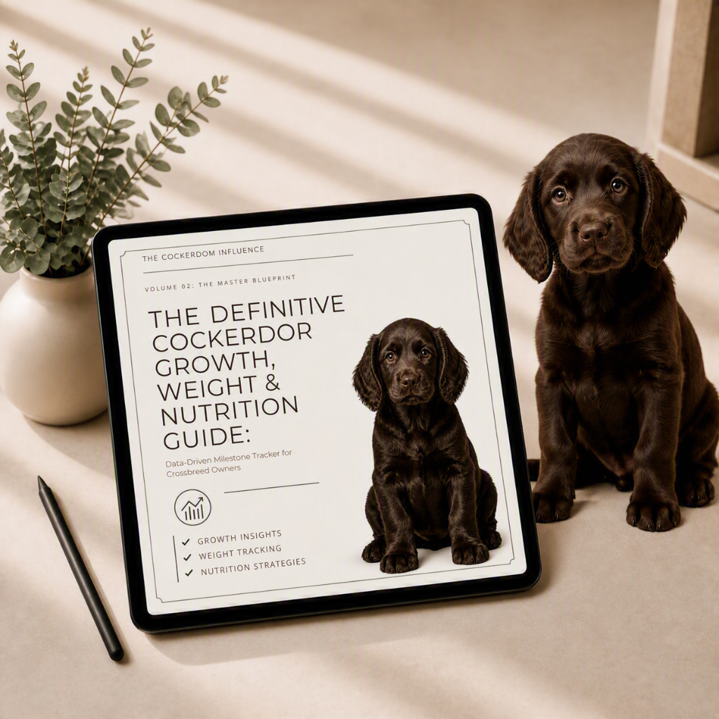 Cockerdor Growth & Weight Guide | Cocker Spaniel Lab Mix Nutrition (Digital Download)